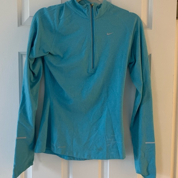 Nike Dri-fit 1/2 zip athletic sweatshirt - Picture 1 of 2